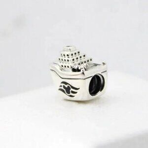 Pandora Cruise Line Pandora Ship Charm S925 Sterling Silver with box